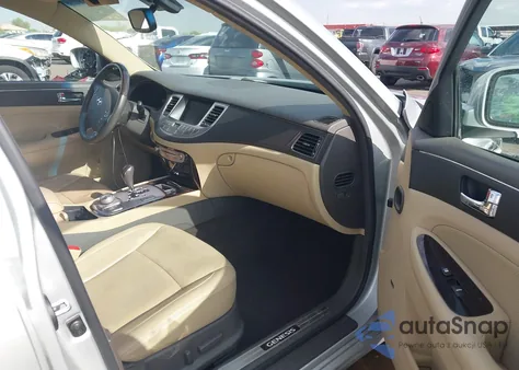 2011 Hyundai Genesis 4.6 from USA, damaged, VIN KMHGC4DF9BU124934